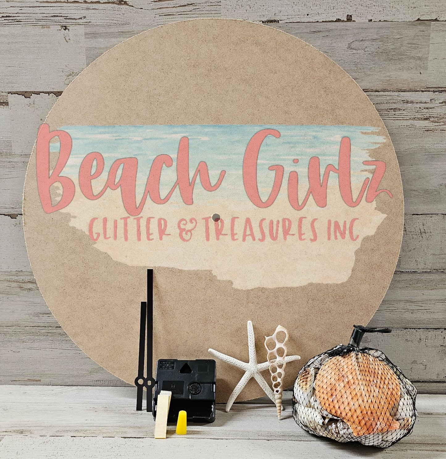 Beach Clock Kit- READ description!!