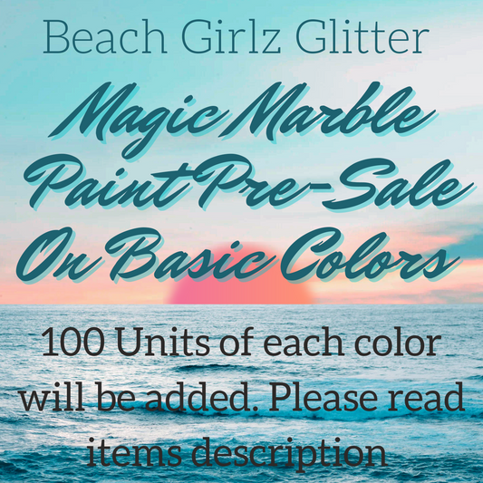 Pre-Sale Magic Marble Paint- LIMITED UNITS! READ DESCRIPTION